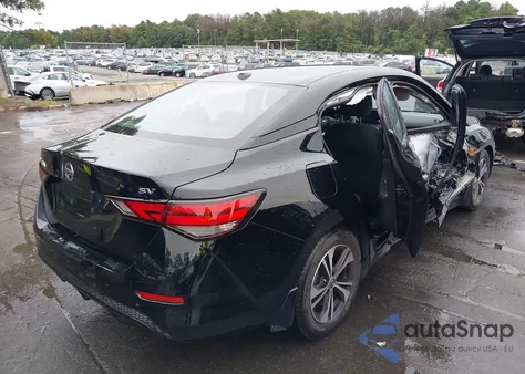 2022 Nissan Sentra Sv Xtronic Cvt из США, поврежденный, VIN 3N1AB8CV8NY244645